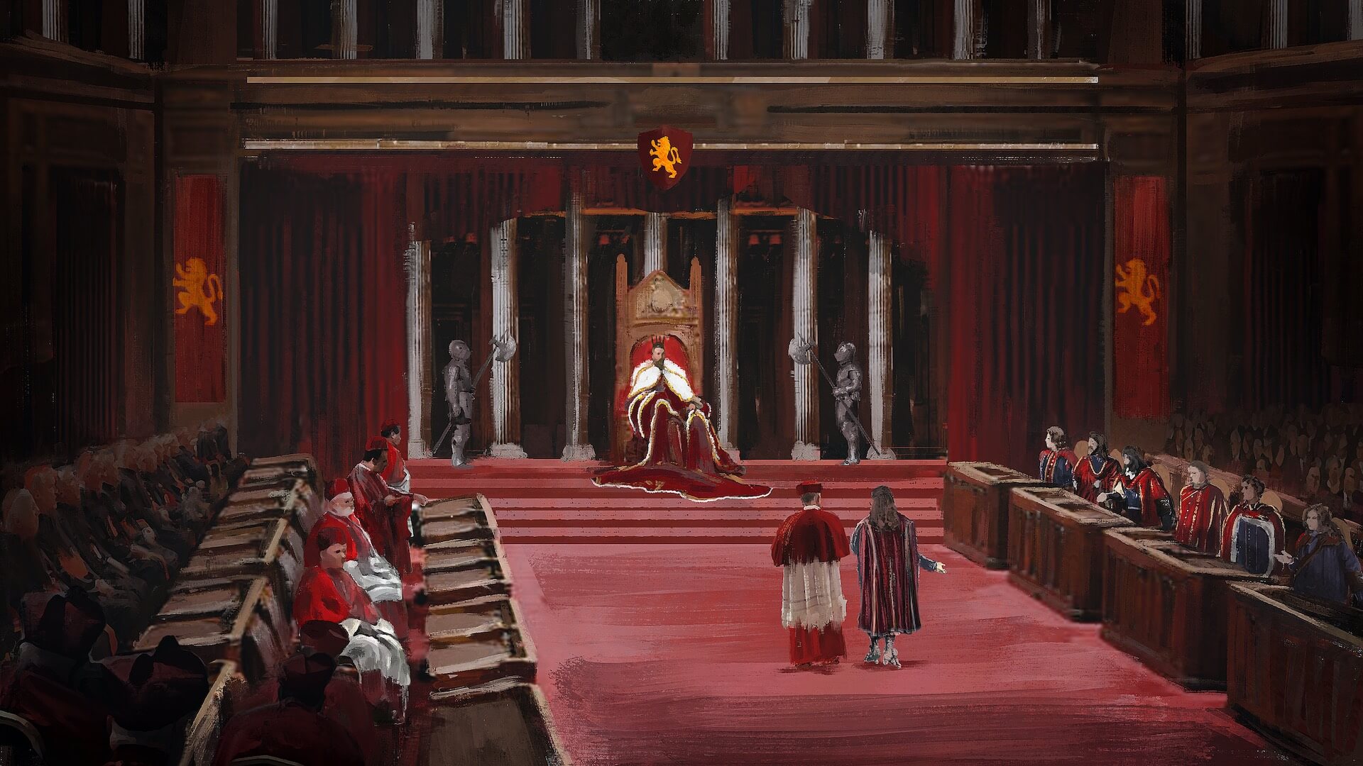 Throne room